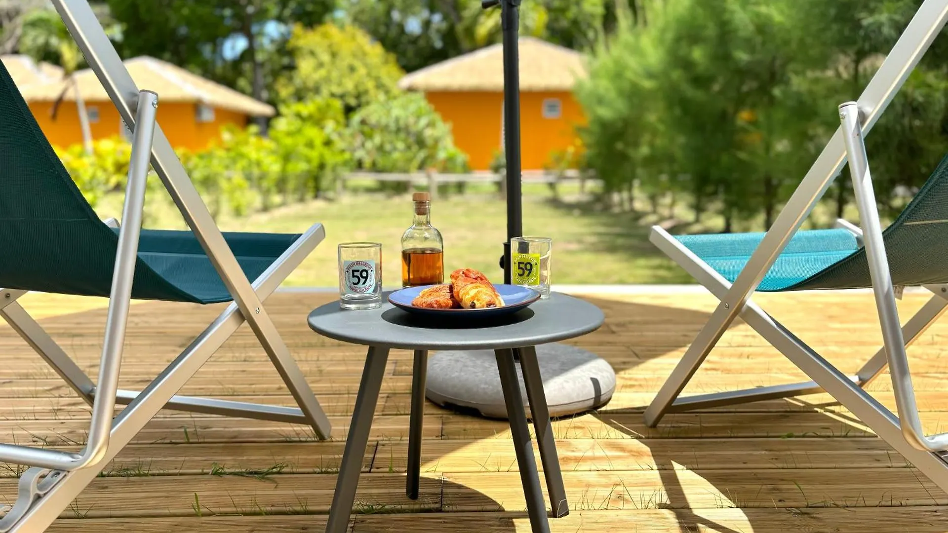 Bungalow La Kawannaise - Piscine, Terrasse, Plage Grand-Bourg