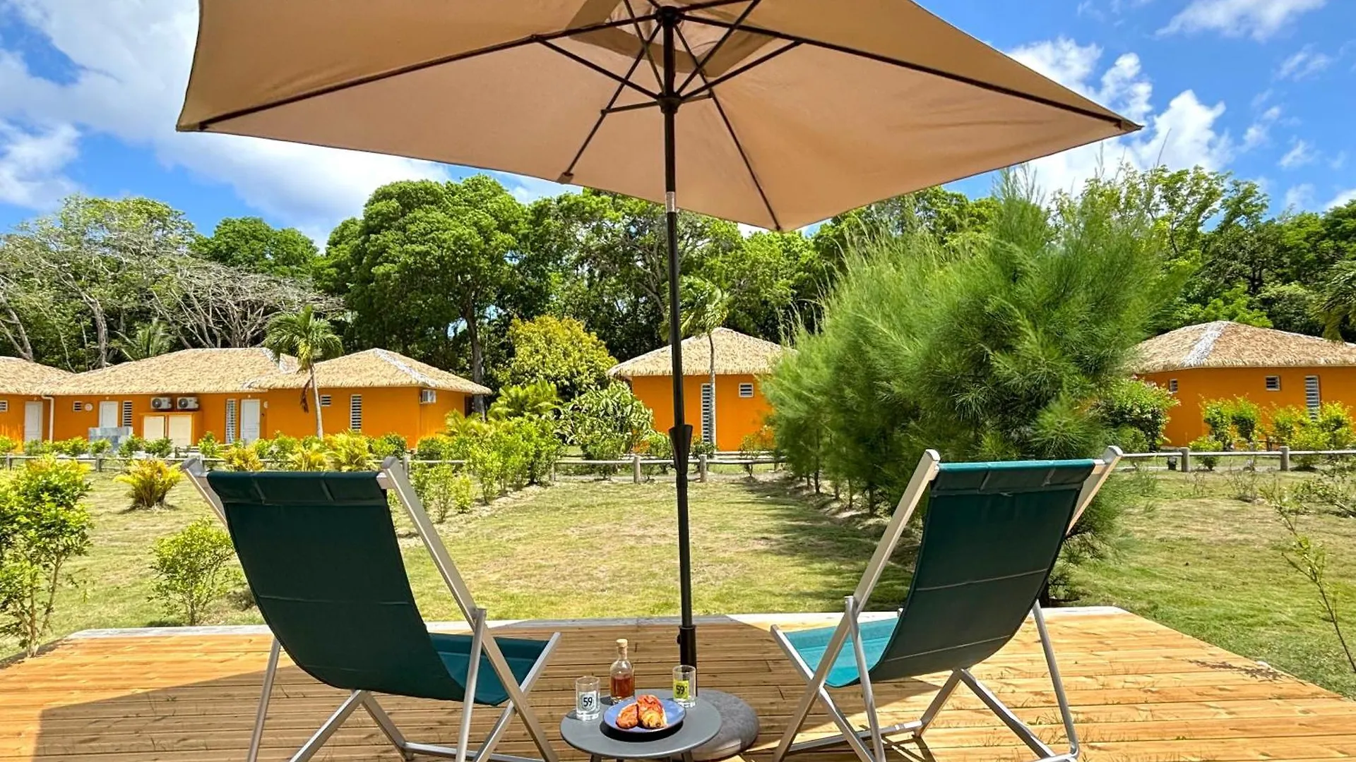 Bungalow La Kawannaise - Piscine, Terrasse, Plage Grand-Bourg Üdülőpark